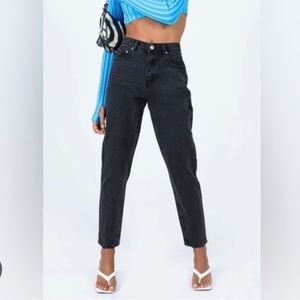 Princess Polly Zaiden Straight Leg Jeans size US 4